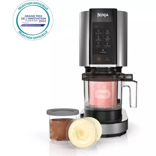 800 W Noi...
NINJA
Ninja NC300EU sorbetière Sorbetière traditionnelle 0,473 L 800 W Noir, Argent