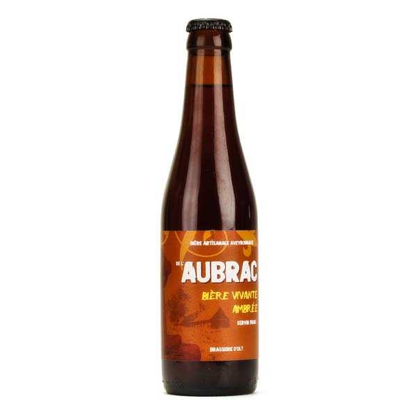 Bière ambrée de l'Aubrac de la Brasserie d' Olt - 5%