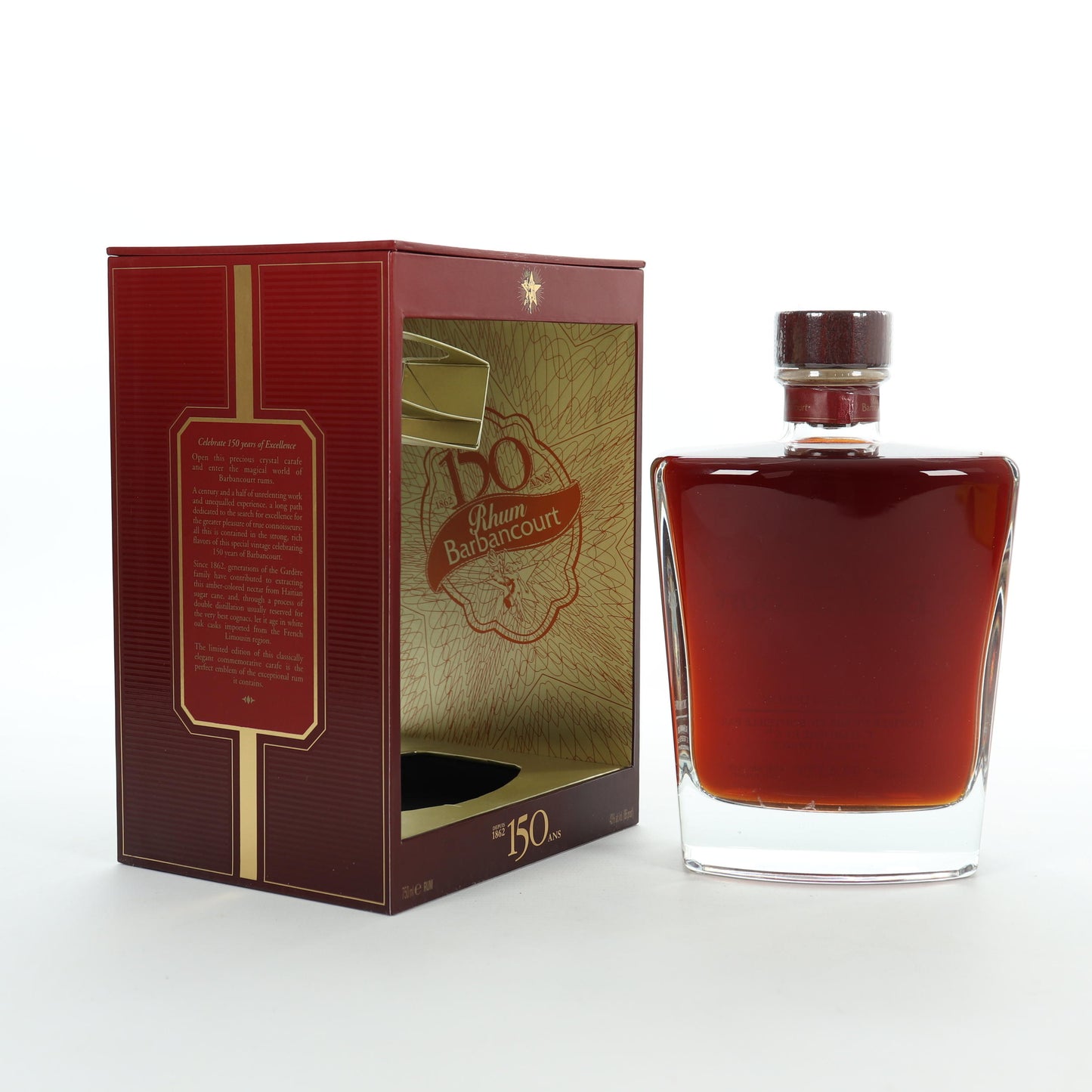 Rhum Vieux HORS D'ÂGE - Barbancourt CUVÉE 150 ANS - EDITION LIMITÉE - 75CL - 40°