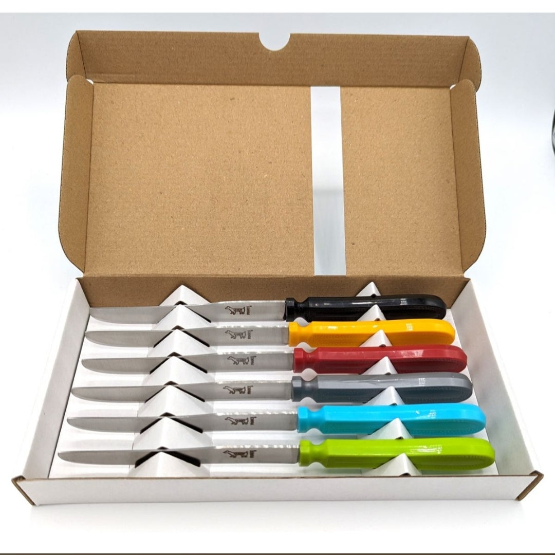 Coffret de 6 Couteaux Chien ® édition Multicolor
