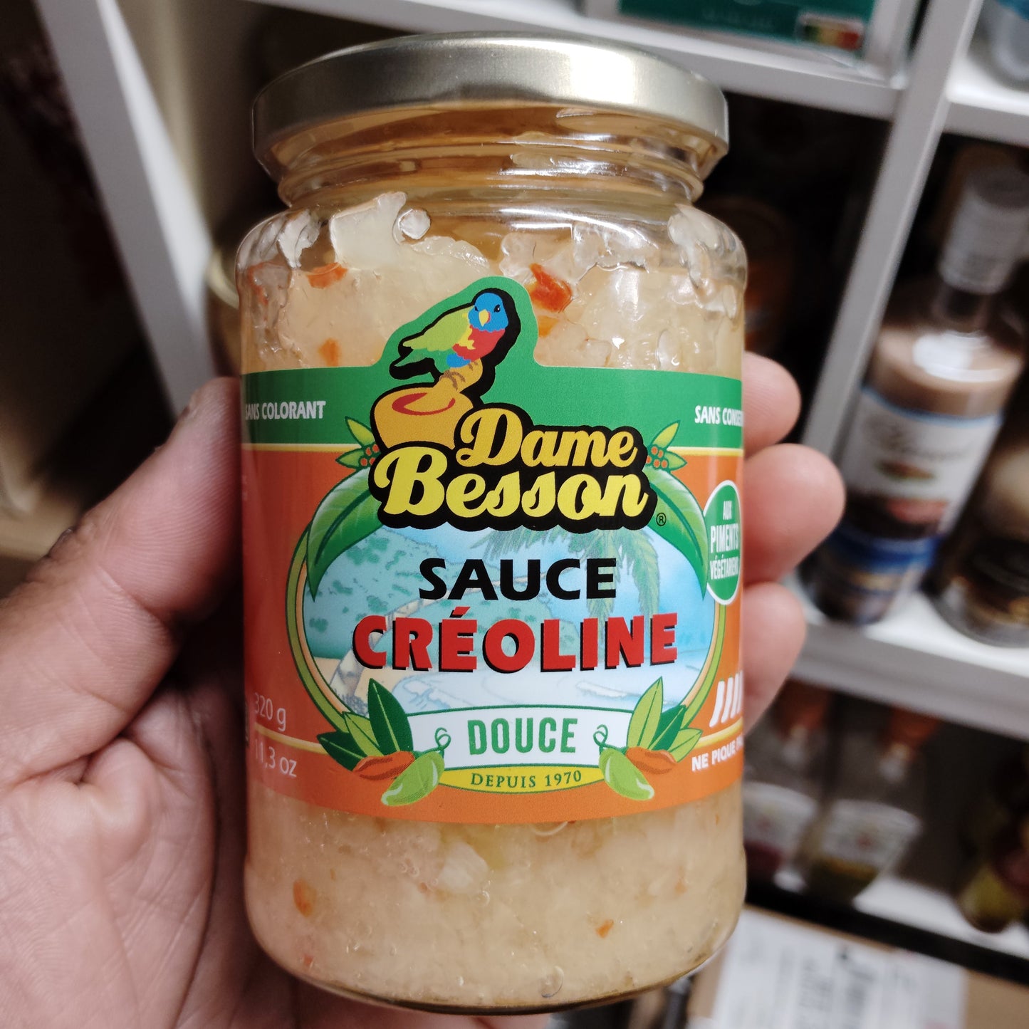 Sauces créoline "douce" 320g Dame Besson