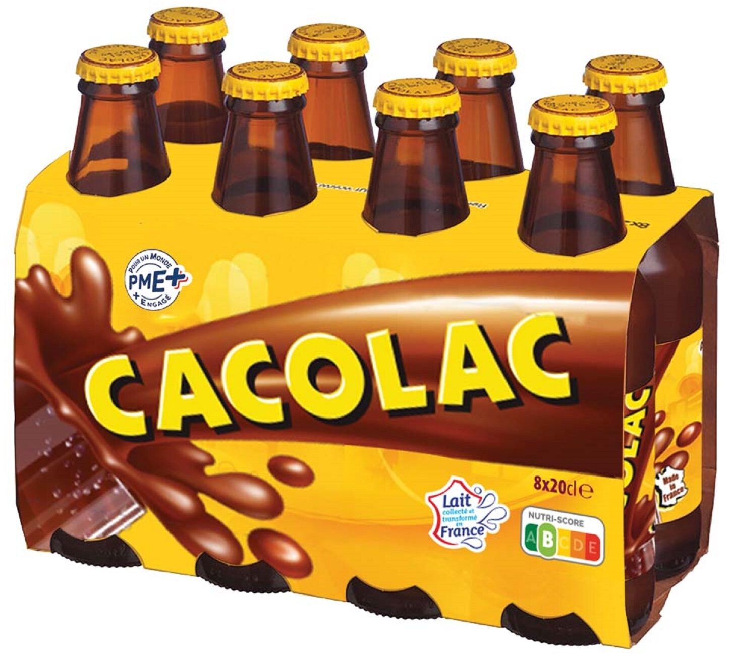 Cacolac Chocolat Verre Pack - 8x25cl