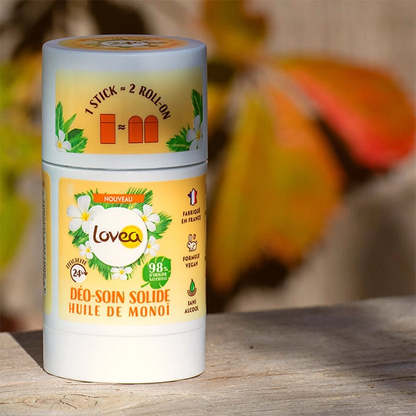 Déodorant Solide BIO Huile de Monoï Lovéa