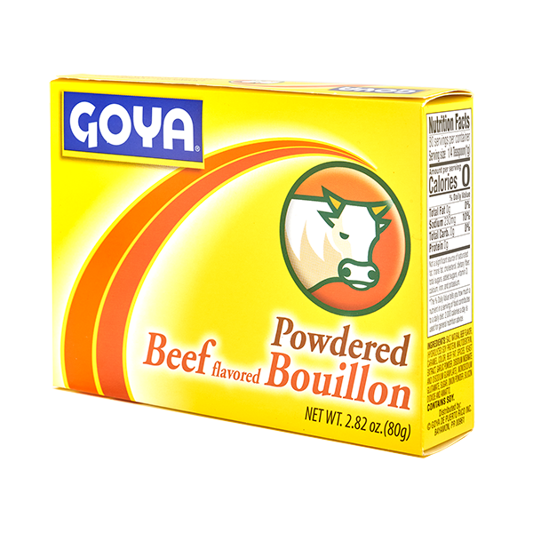 Cube bouillon arome boeuf 80g GOYA