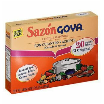 Cube assaisonnement Achiote Goya 3.52oz 100g