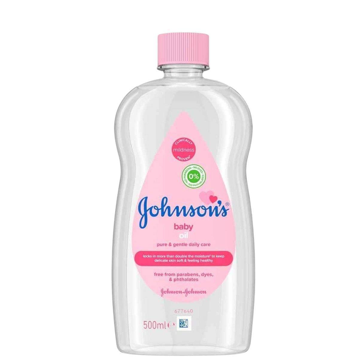 Huile de soin bébé Jonhson 500ml