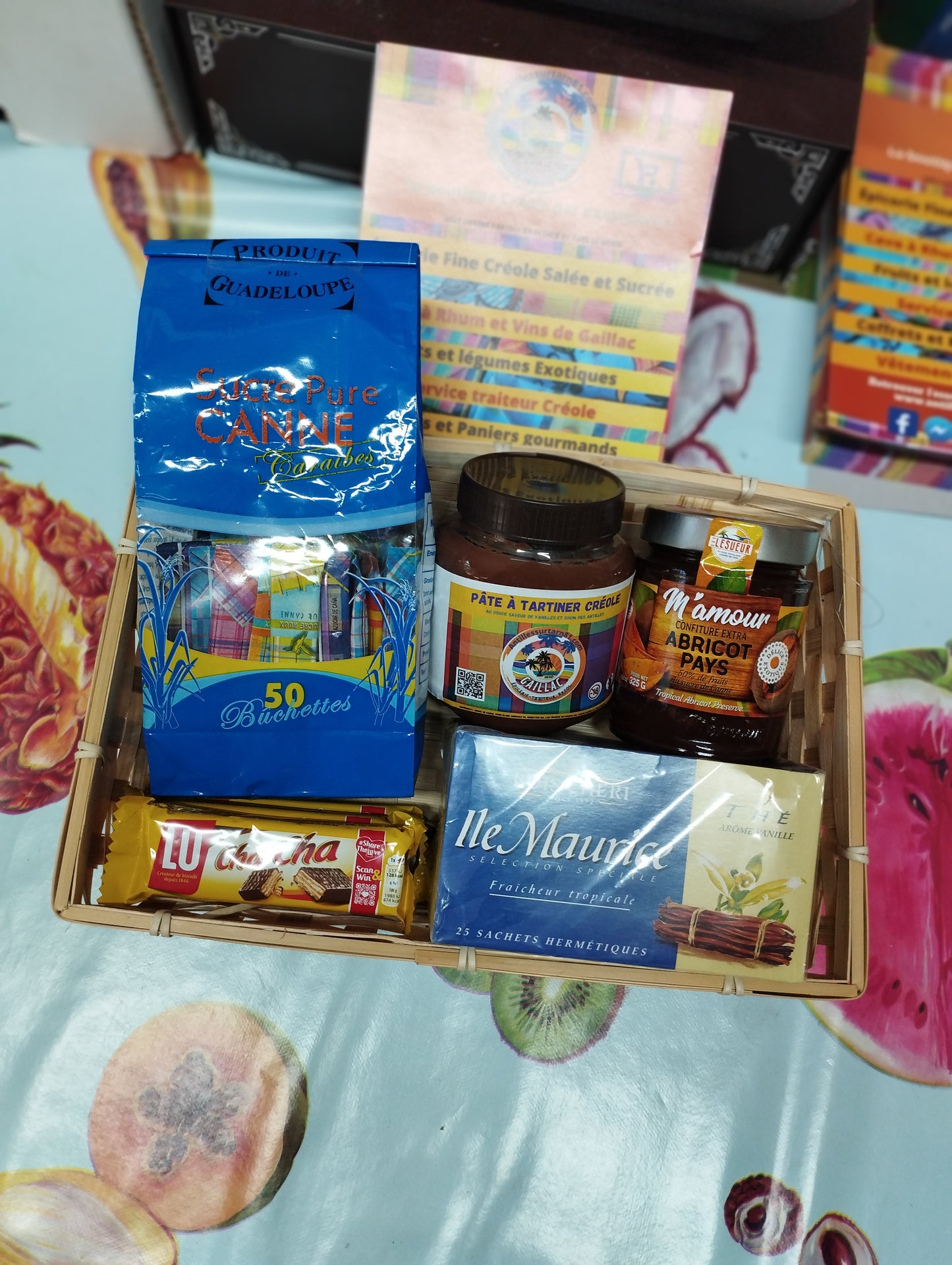 Coffret Kit petit déj' Guadeloupe/Martinique