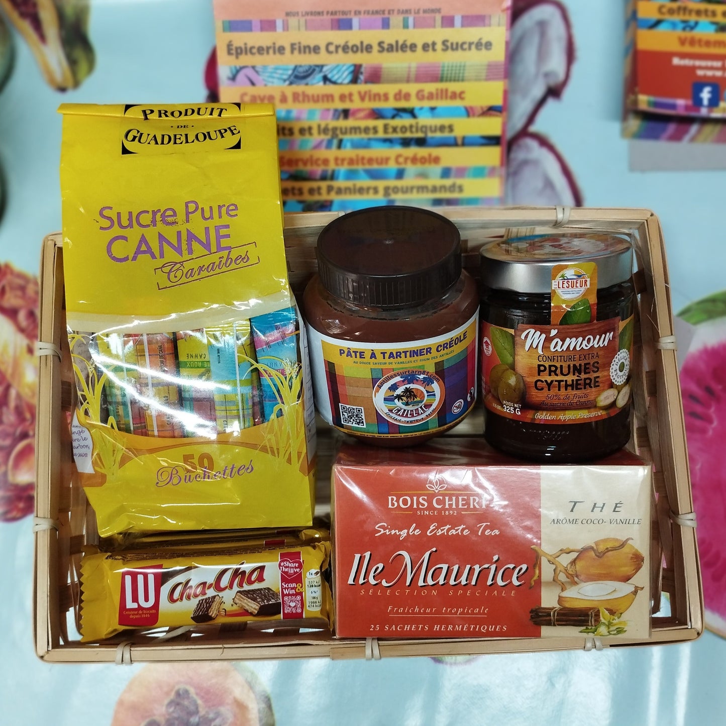 Coffret Kit petit déj' Guadeloupe/Martinique
