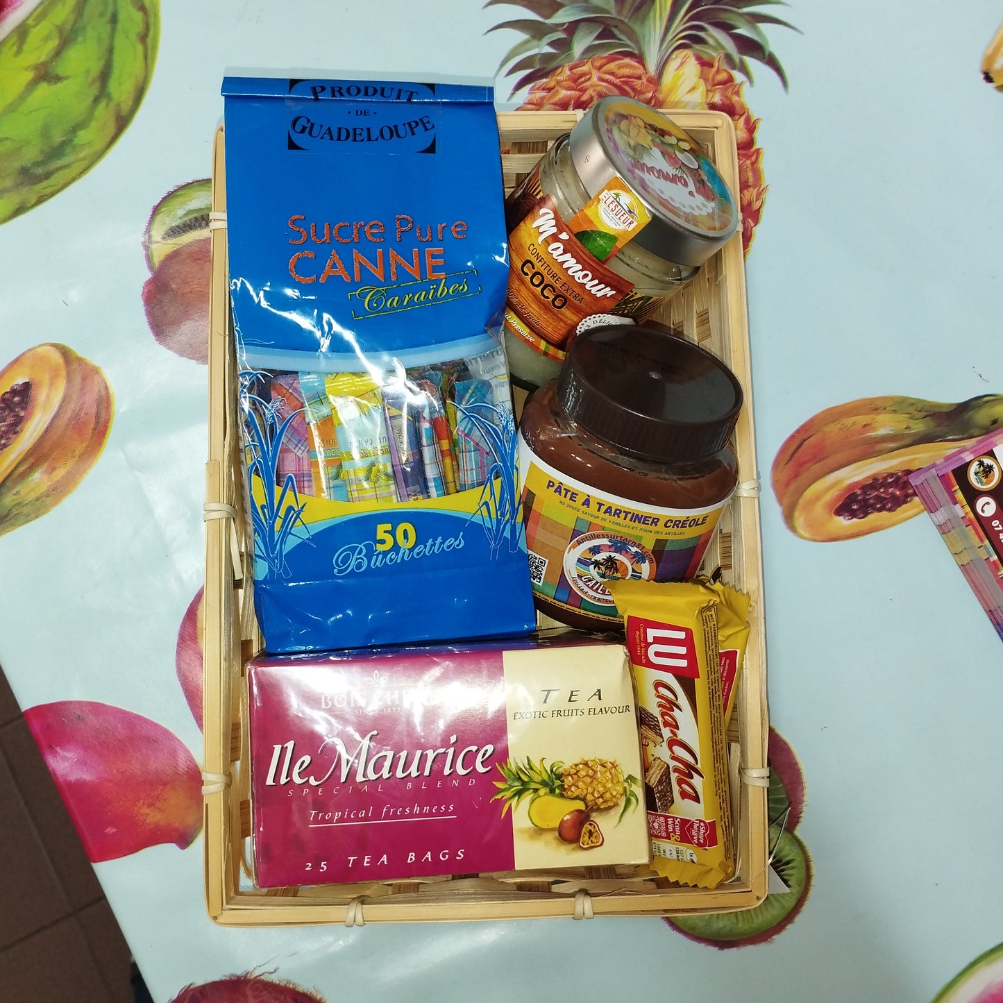 Coffret Kit petit déj' Guadeloupe/Martinique