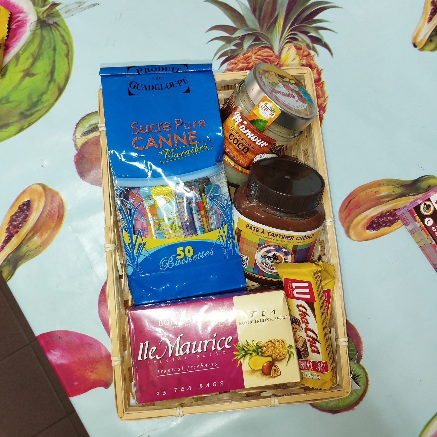 Coffret Kit petit déj' Guadeloupe/Martinique