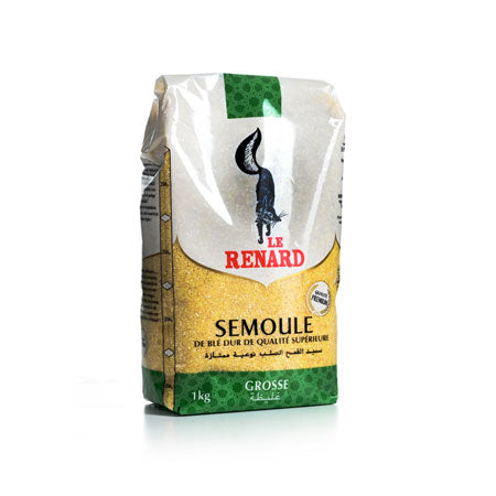 Semoule de blé Renard Qualité Supérieur 1kg