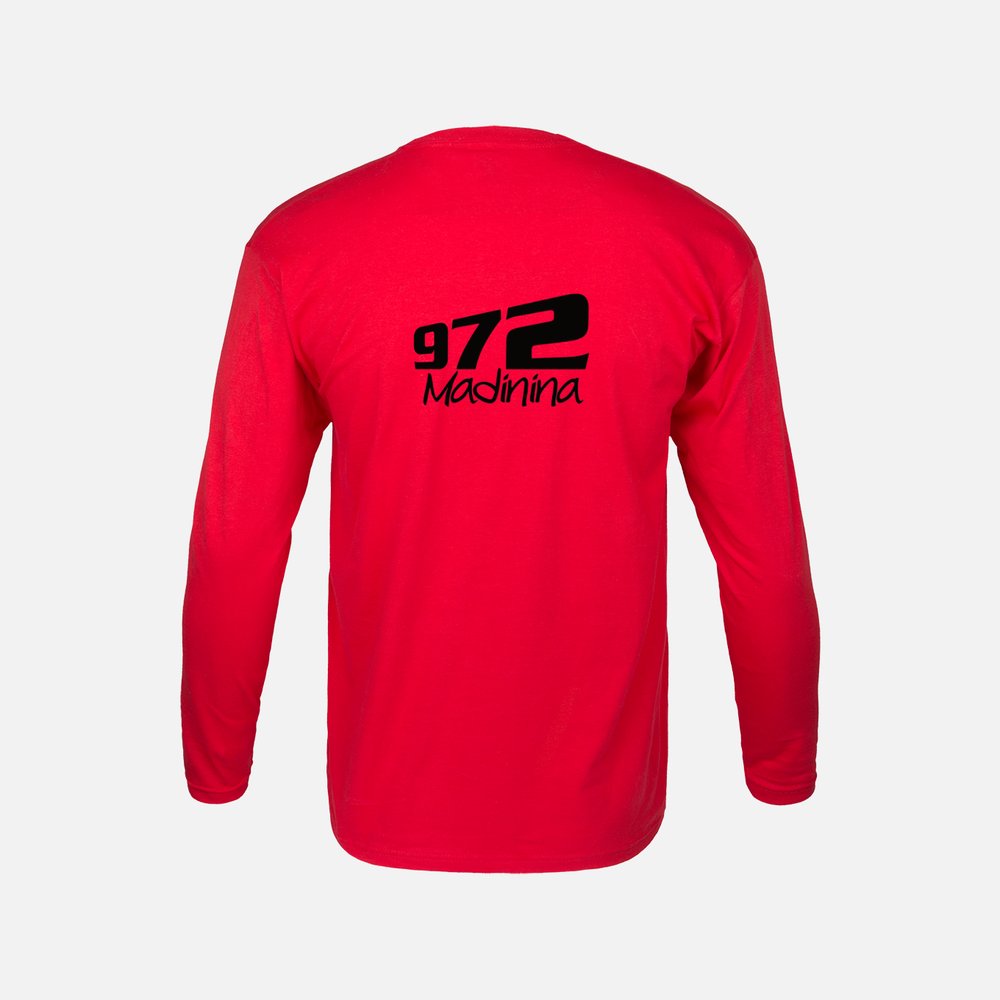 T-shirt basique Manches Longues 972 Jordan Rouge