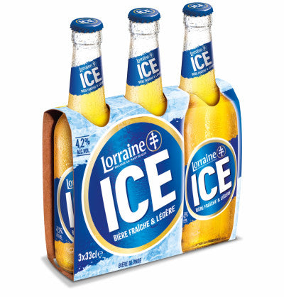 Bière Ice bouteille Lorraine 3x33cl Martinique