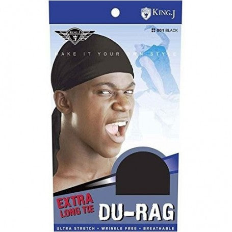 Bonnet DU-RAG extra long noir