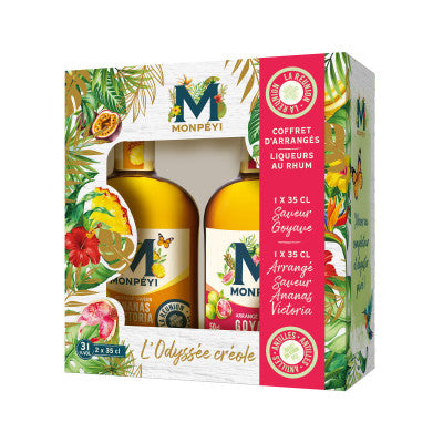 Coffret Rhum ARRANGÉ MONPEYI 2x25cl