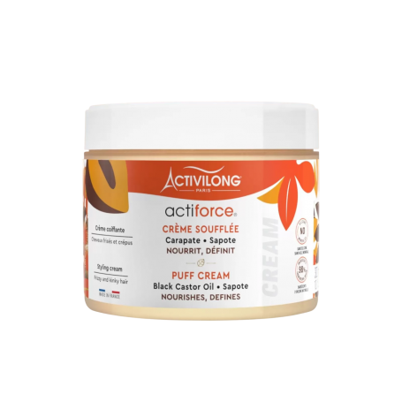Crème soufflée nourrissante BLACK CASTOR OIL 300ml Activilong