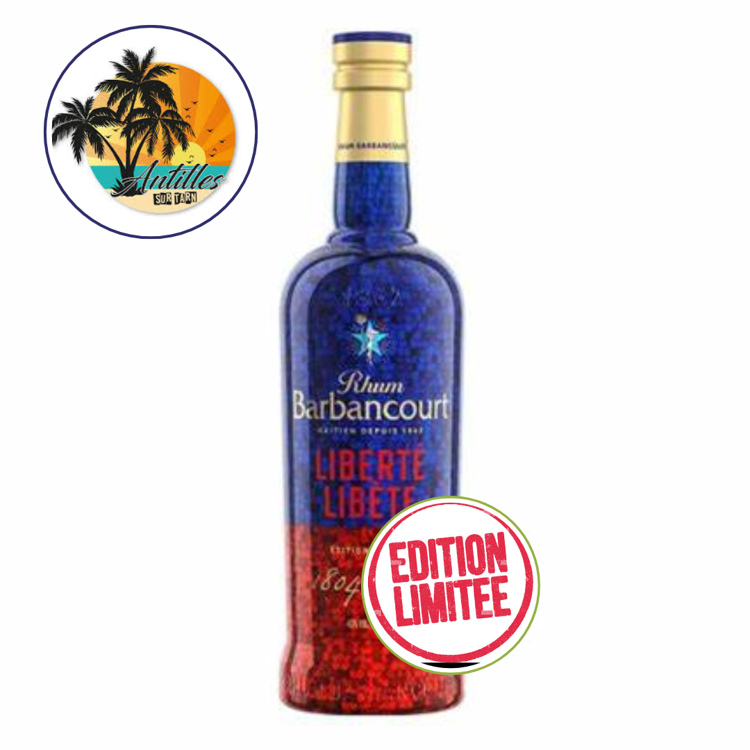 Rhum Hors d'âges Barbancourt 8 ans Cuvée Liberté - 43° 70cl (Edition limité) PRÉCOMMANDE