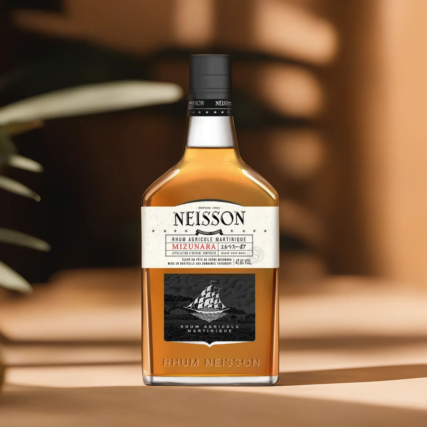 Rhum ambré Neisson - Elevé en fut de chêne Mizunara - 70cl - 47,6°