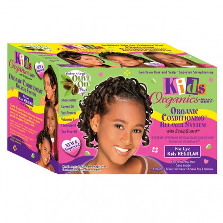 Kit défrisant pour enfants REGULAR Organics for Kids (Africa's Best)