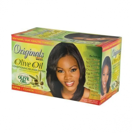 Kit défrisant & revitalisant huile d'OLIVE (Super) ORS