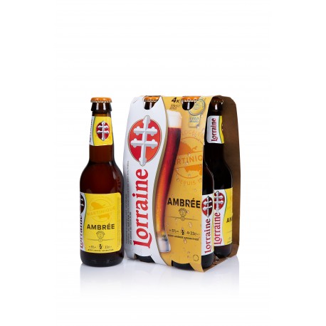 Bière ambrée Lorraine 6x33cl