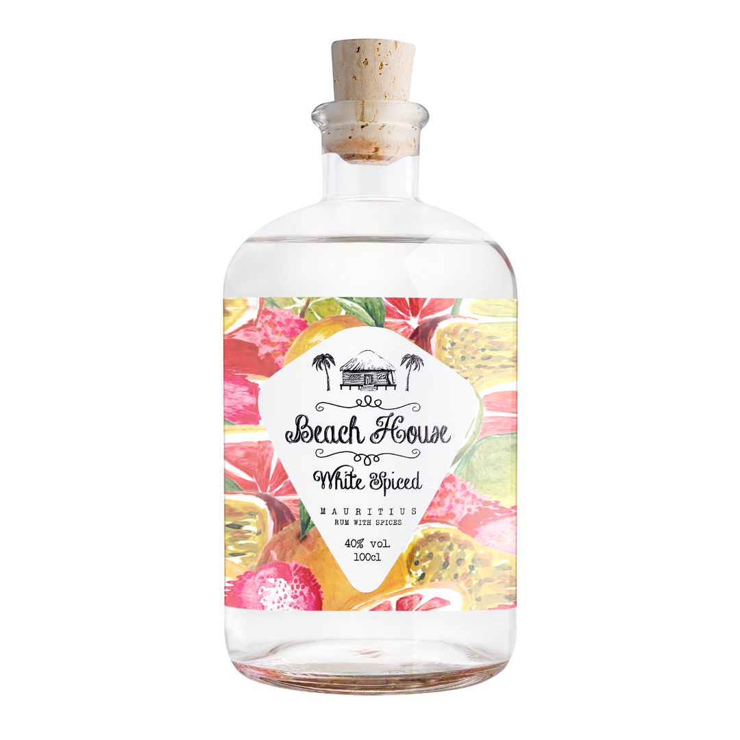 Rhum agricole 40° 1L BEACH HOUSE White spiced