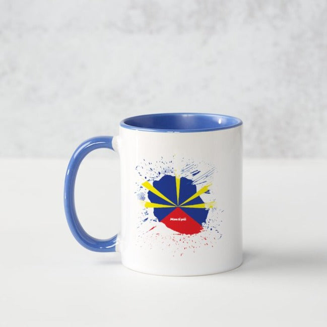 Mugs Créole personnalisé L'ile de la Réunion