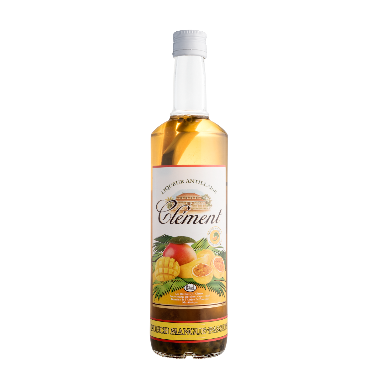 Punch Clément - Mangue-Passion - 18° 70cl