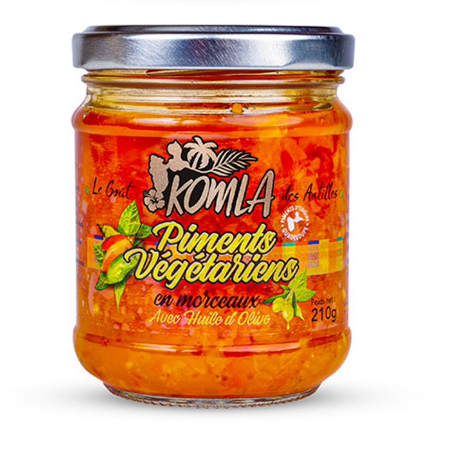 Confit de piment végétarien 200g Komla