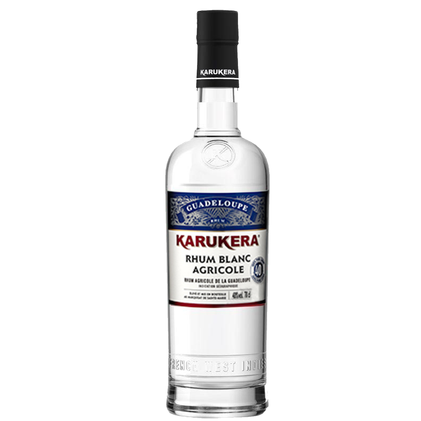 Rhum Blanc Agricole Karukera Vertisol 40° 70cl