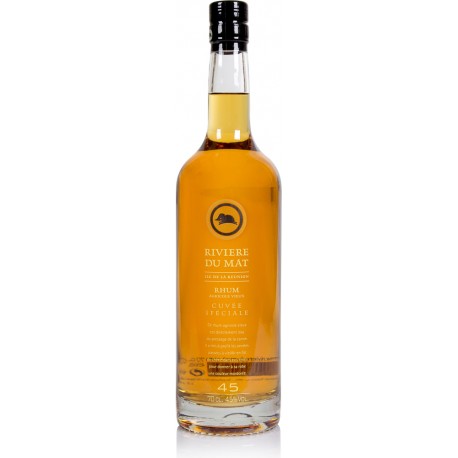 Rhum Vieux RIVIÈRE DU MAT- Cuvée Spéciale Agricole - 70cl - 45°
