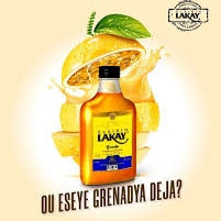 Rhum Clairin Lakay 43° 15cl Flash