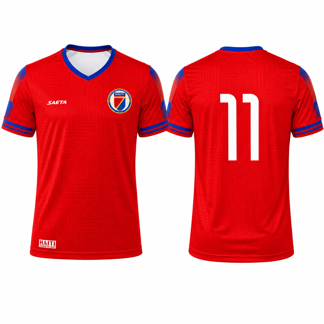 Maillot Supporter Haïti Coupe du Monde 2026 Rouge