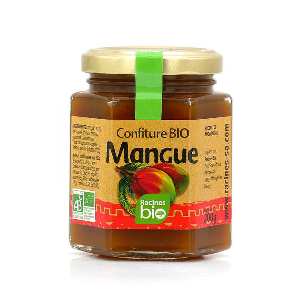Confiture de Mangues Bio 200g RACINES