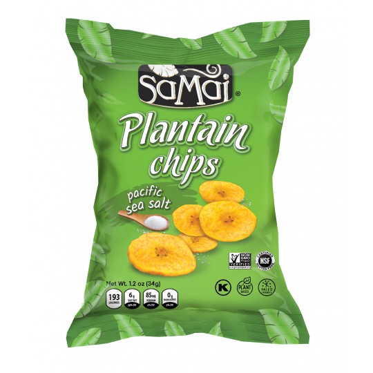 Chips plantain salés Samai 34g