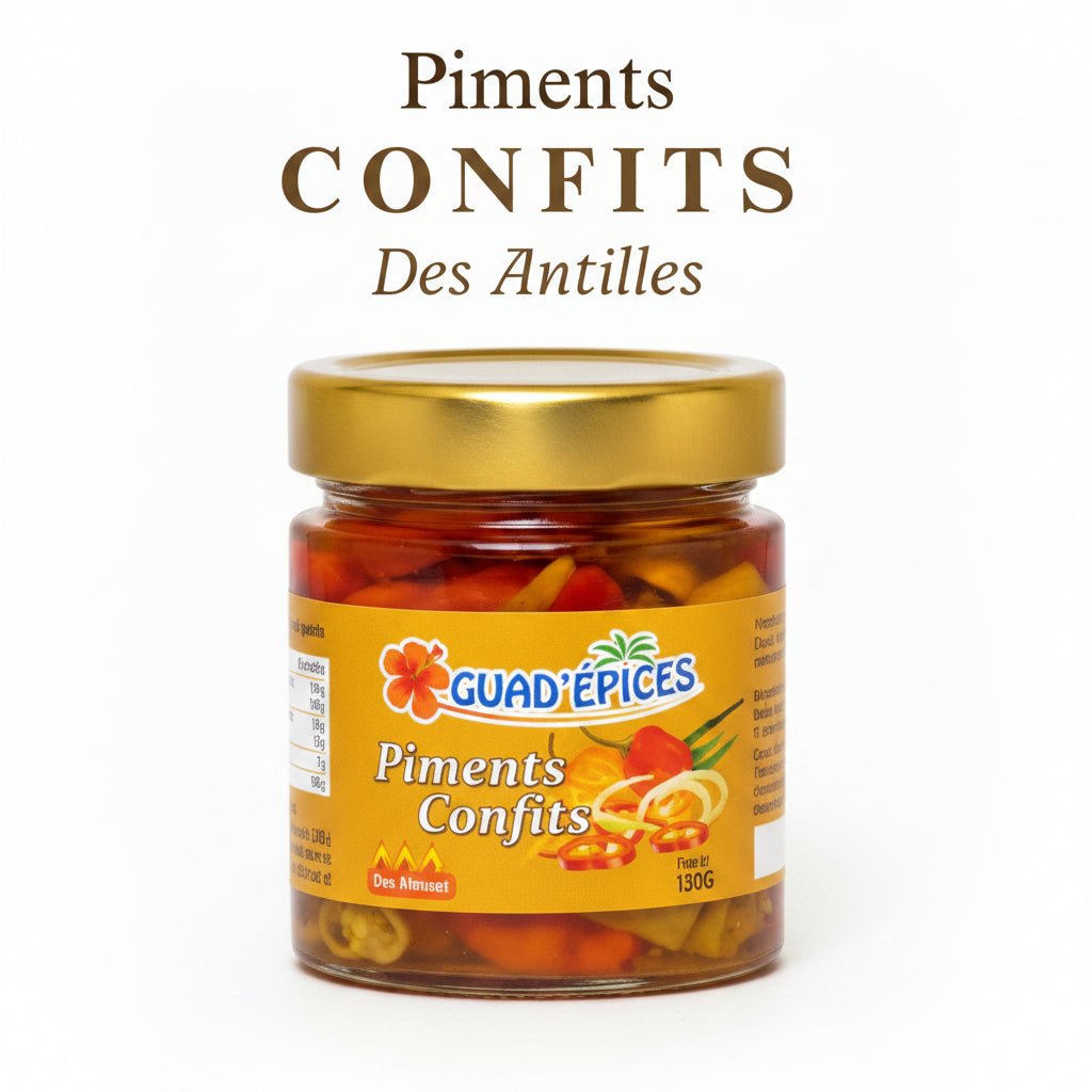 Confit de piments fort 170g Guad épices