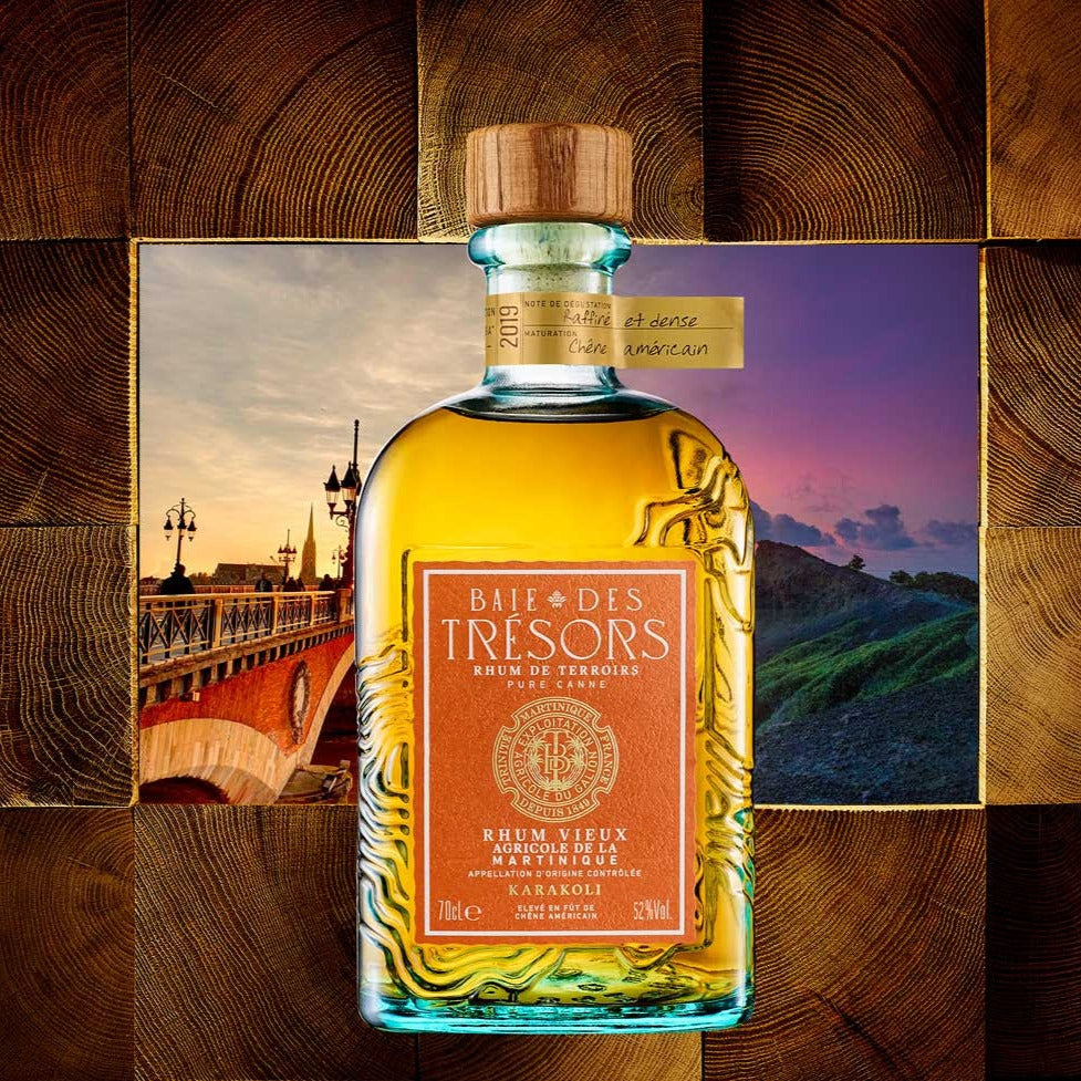 Rhum Vieux Agricole Baie Des Trésors - KARAKOLI - 70CL - 52°