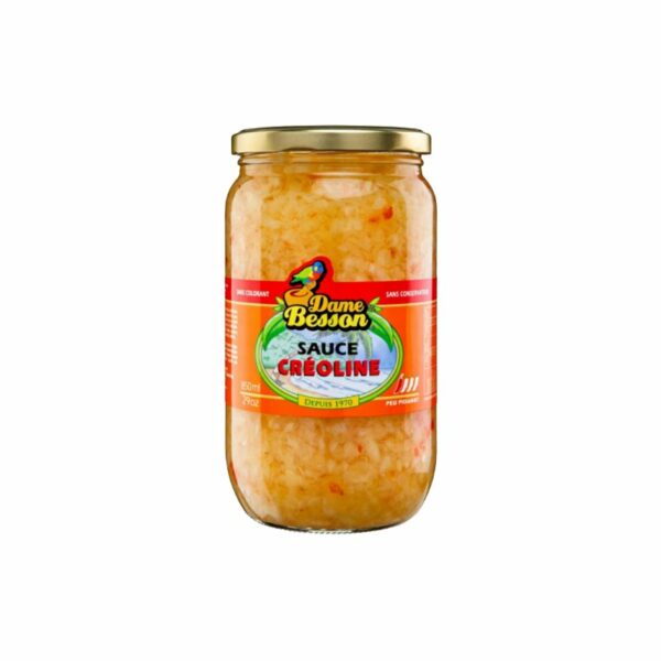 Sauces créoline 750g Dame Besson - Lot de 6