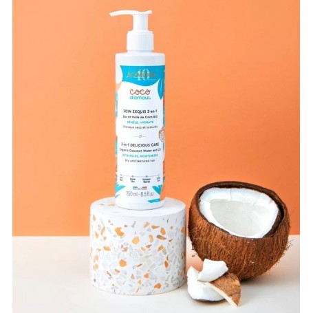 Soin démêlant exquis 3 en 1 COCO D'AMOUR 250ml Activilong
