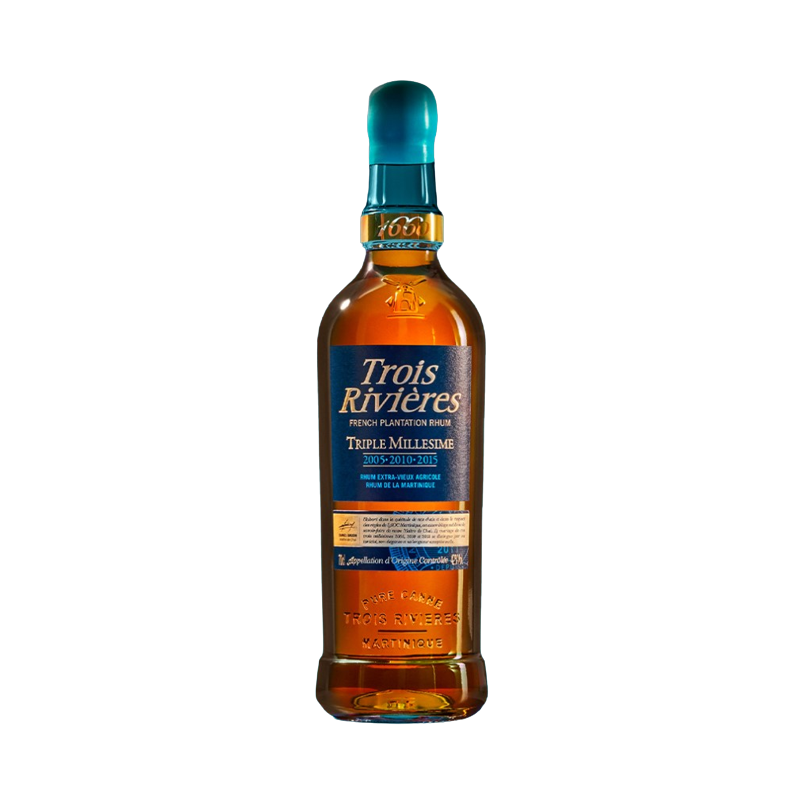 Rhum Trois Rivières Vieux Triple Millésime 42° 70 cl