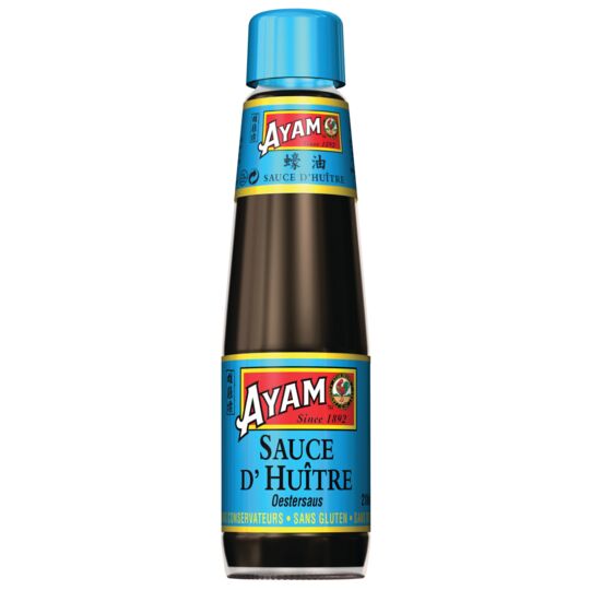 Sauce d'huître, sans gluten 210ml Ayam