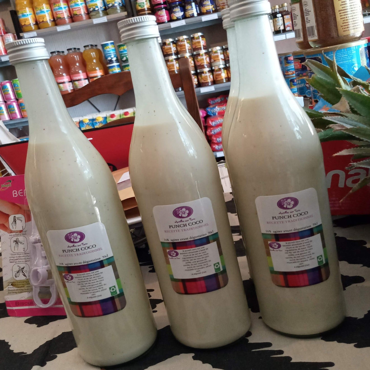 Punch Coco Artisanal 18° lot de 2