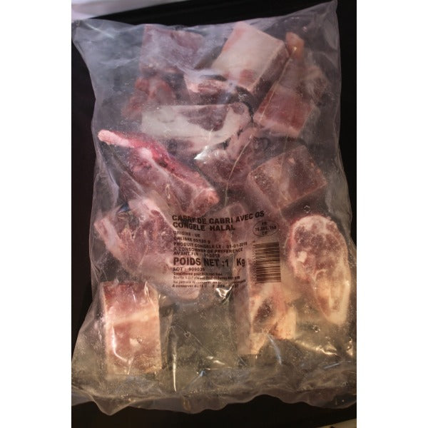 Sauté de cabri (avec os) 1kg