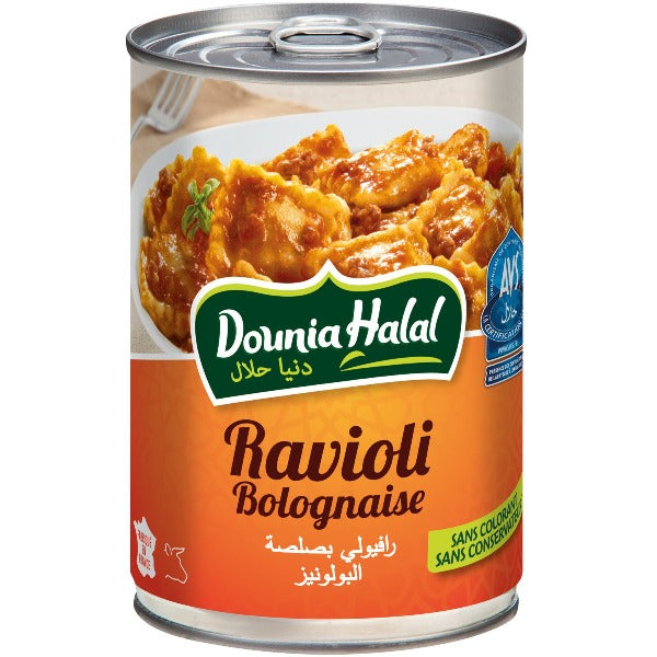 Ravioli à la Bolognaise DOUNIA HALAL 400g