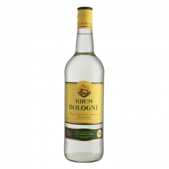 Coffret cadeaux Rhum BOLOGNE blanc 50°,70cl - Rhum vieux Damoiseau VO 42°,70cl