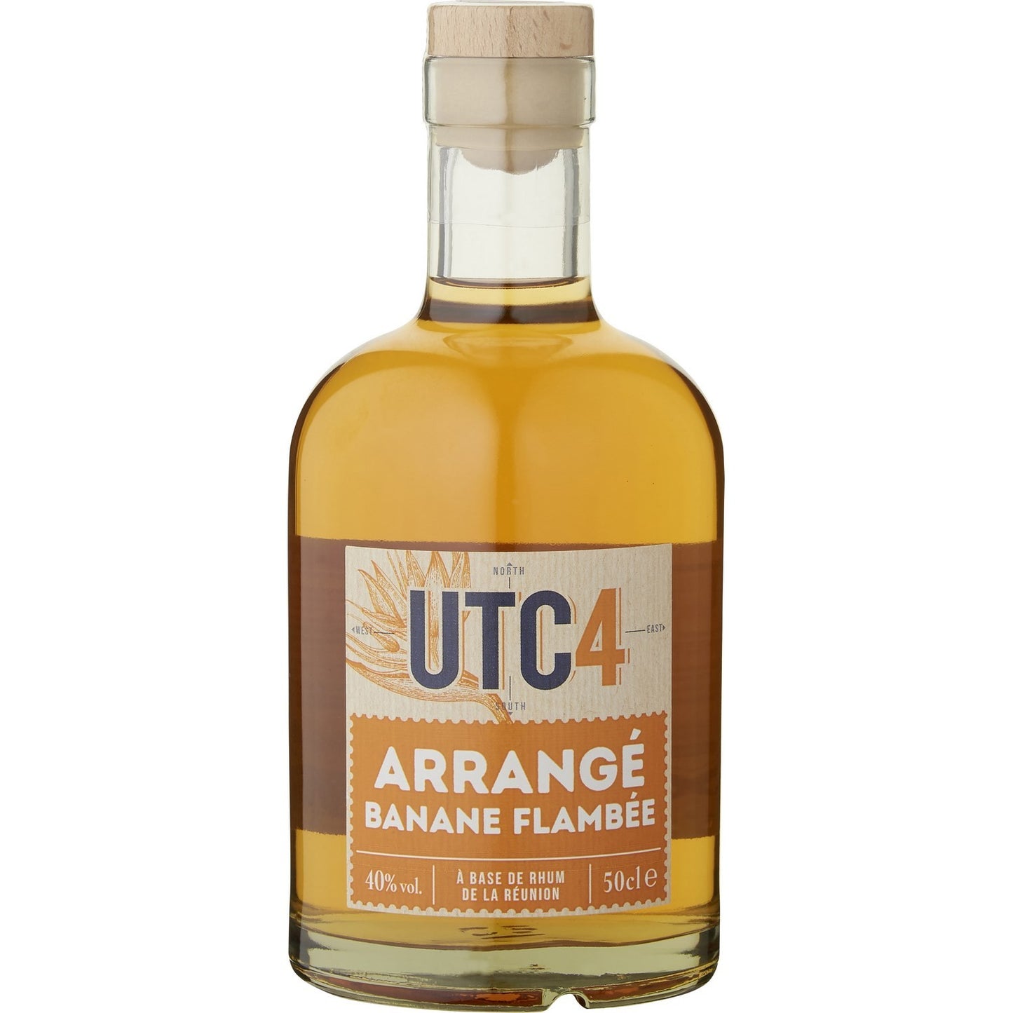 Rhum arrangé banane flambée UTC4 50 cl