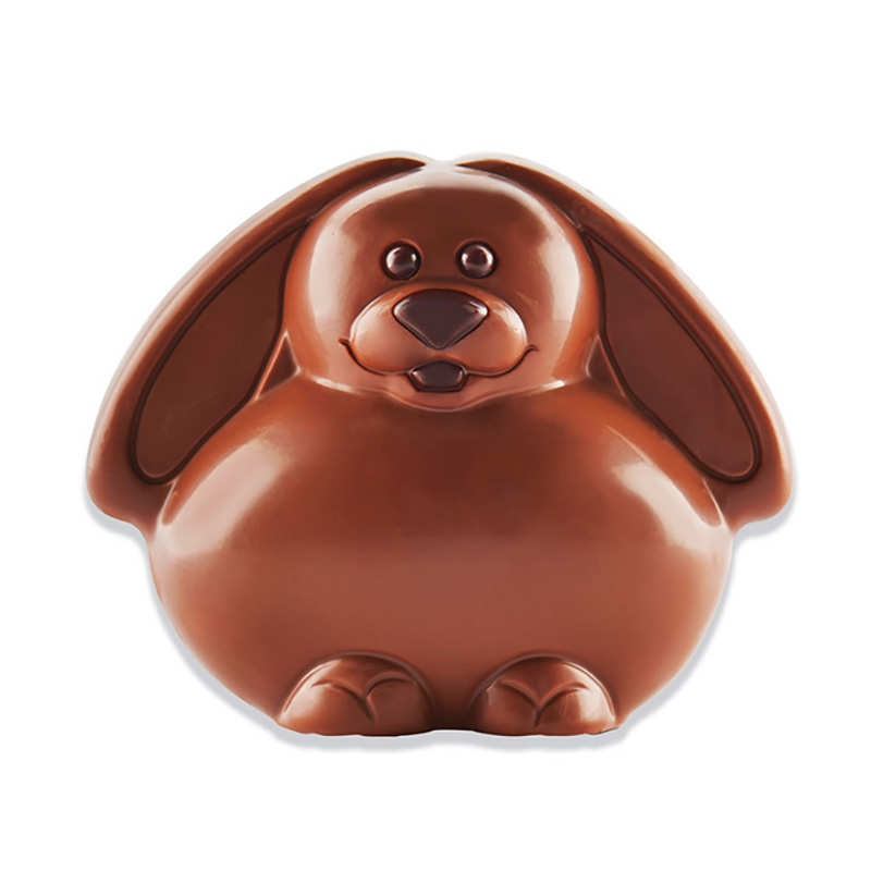 Lapin bélier en chocolat au lait