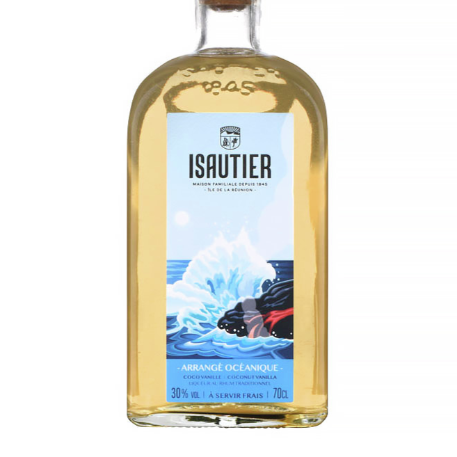 Rhum Arhumatik Isautier Coco Vanille océanique 30° 50cl
