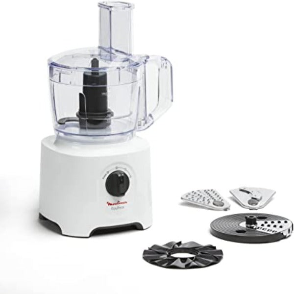 Moulinex Easy Force Robot multifonction, 700 W, 5 accessoires, 20 fonctions différentes, Capacité utile du bol 1,4 L