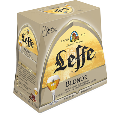 Bière blonde 6.6° Leffe